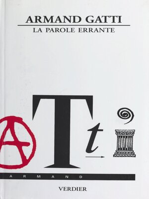 cover image of La Parole errante